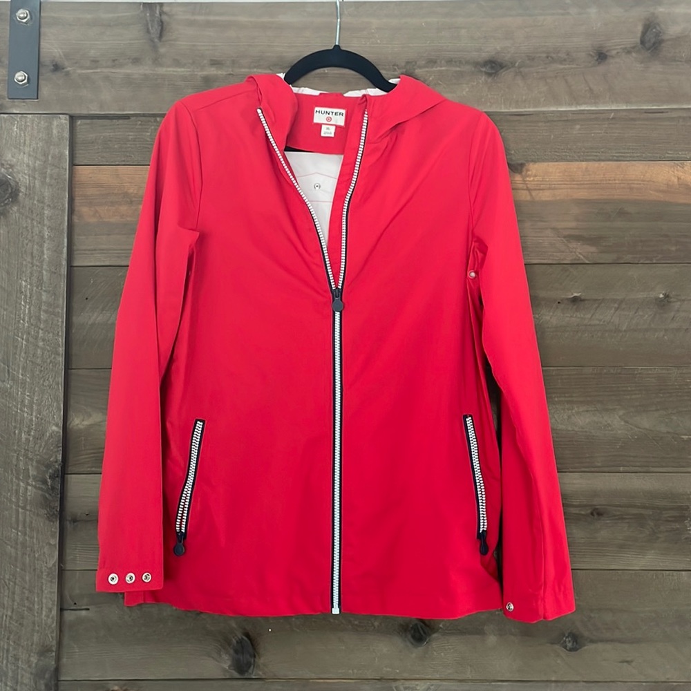 Hunter for Target Red Rain Jacket- Boys XL or Womens Small